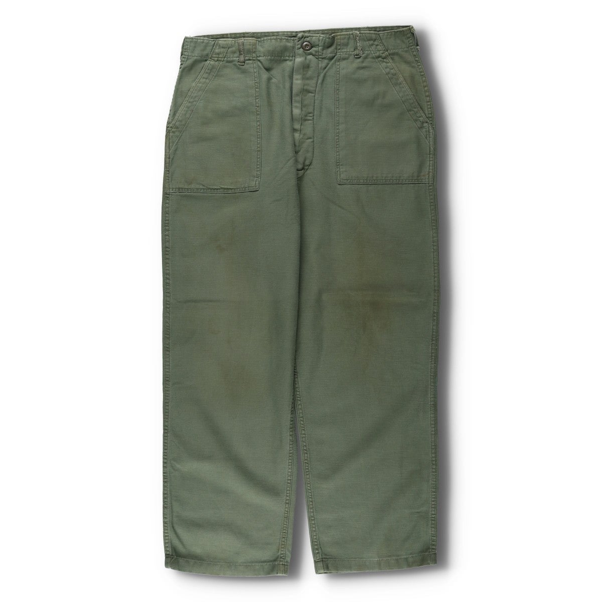 古着 60年代 米軍 ミリタリー ベイカーパンツ 34×31 メンズw32相当
