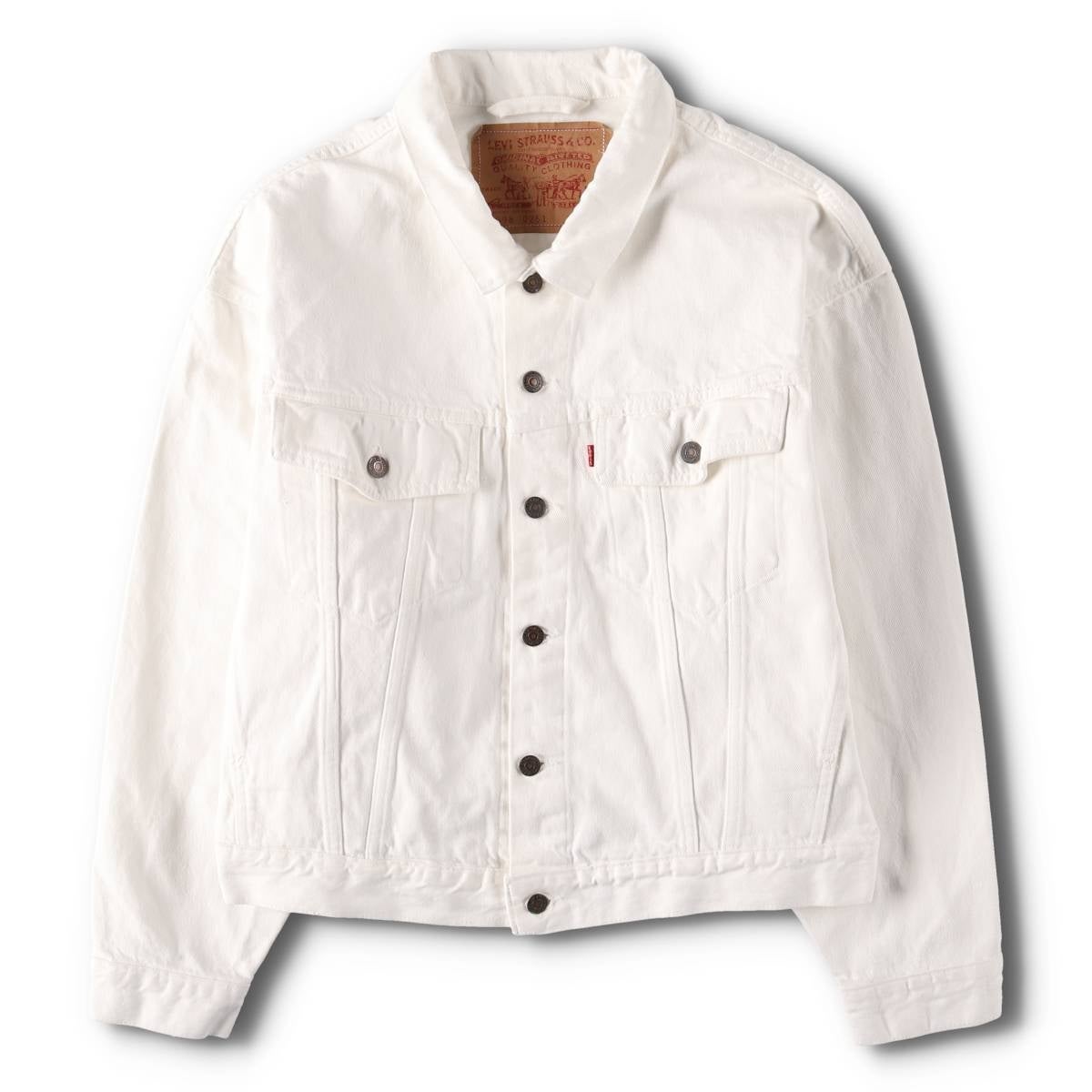 古着 90年代 リーバイス Levis 70598-0251 デカパッチ ホワイトデニム