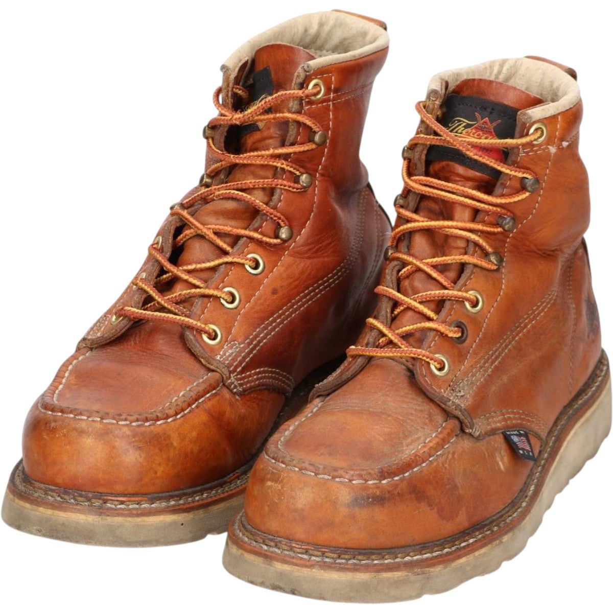 古着 レッドウィング RED WING 2156 Uチップ 厚底 ワークブーツ USA製