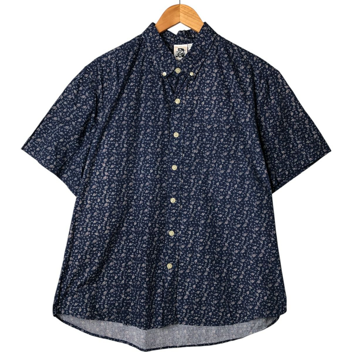 古着 ステューシー STUSSY 半袖 ボタンダウンシャツ メンズM相当