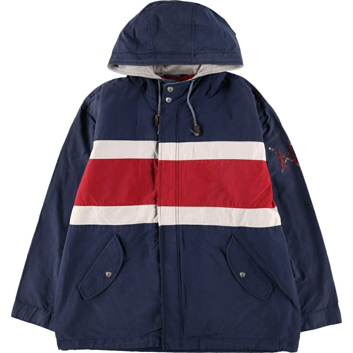 TOMMY 90sトミーヒルフィガー ウールジャケット スイングトップ 