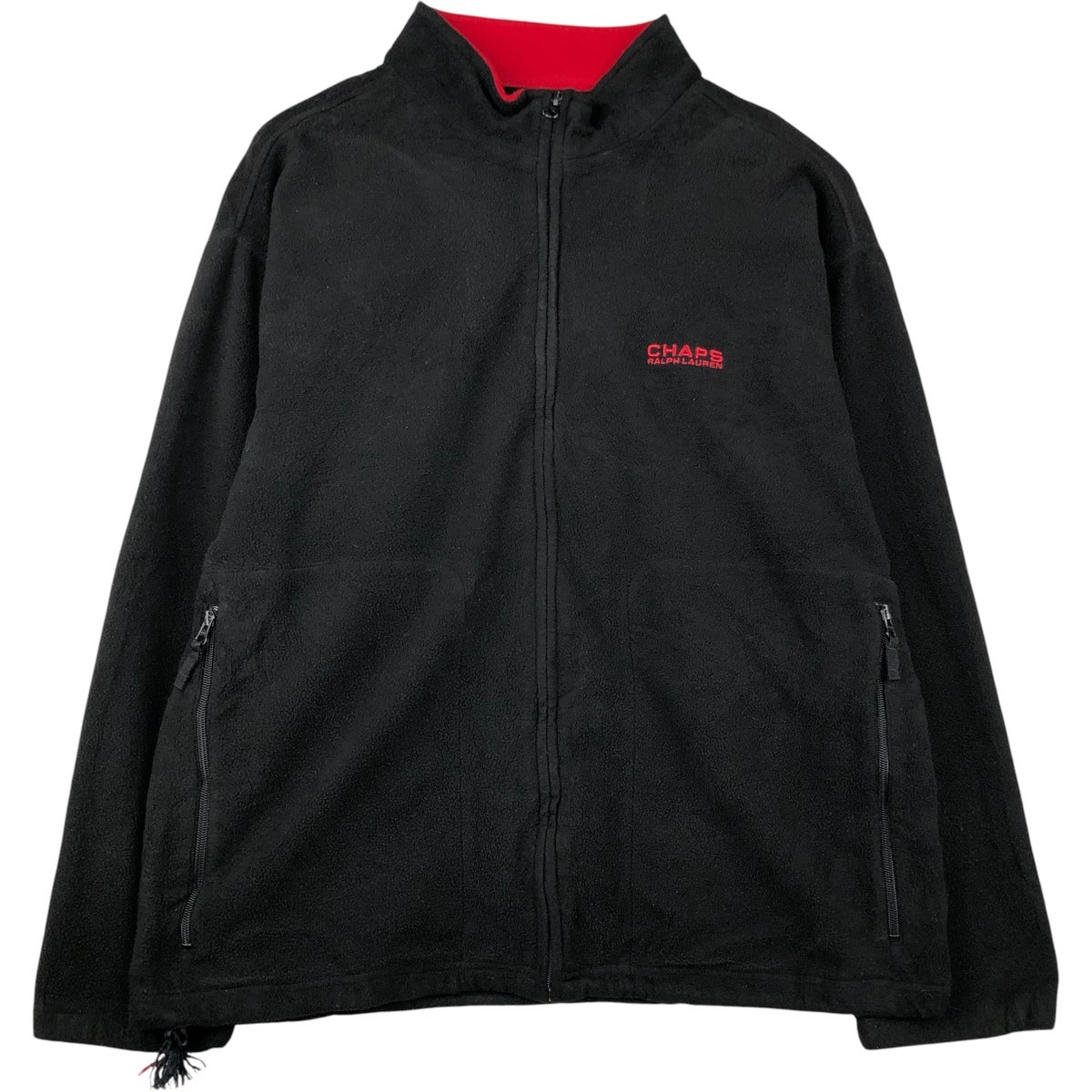 古着 ラルフローレン Ralph Lauren CHAPS チャップス ハーフジップ