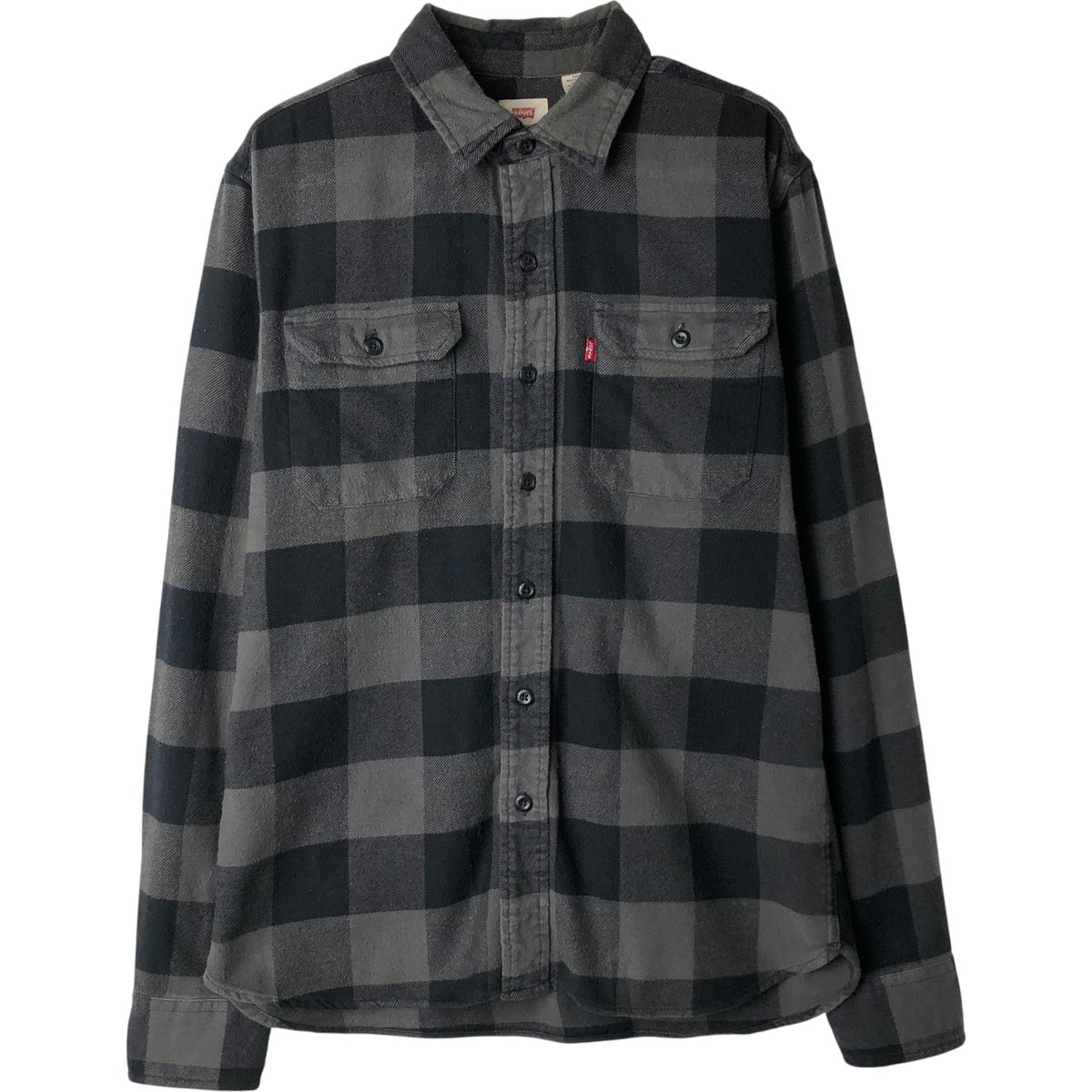 古着 リーバイス Levis バッファローチェック 長袖 ライトネルチェック