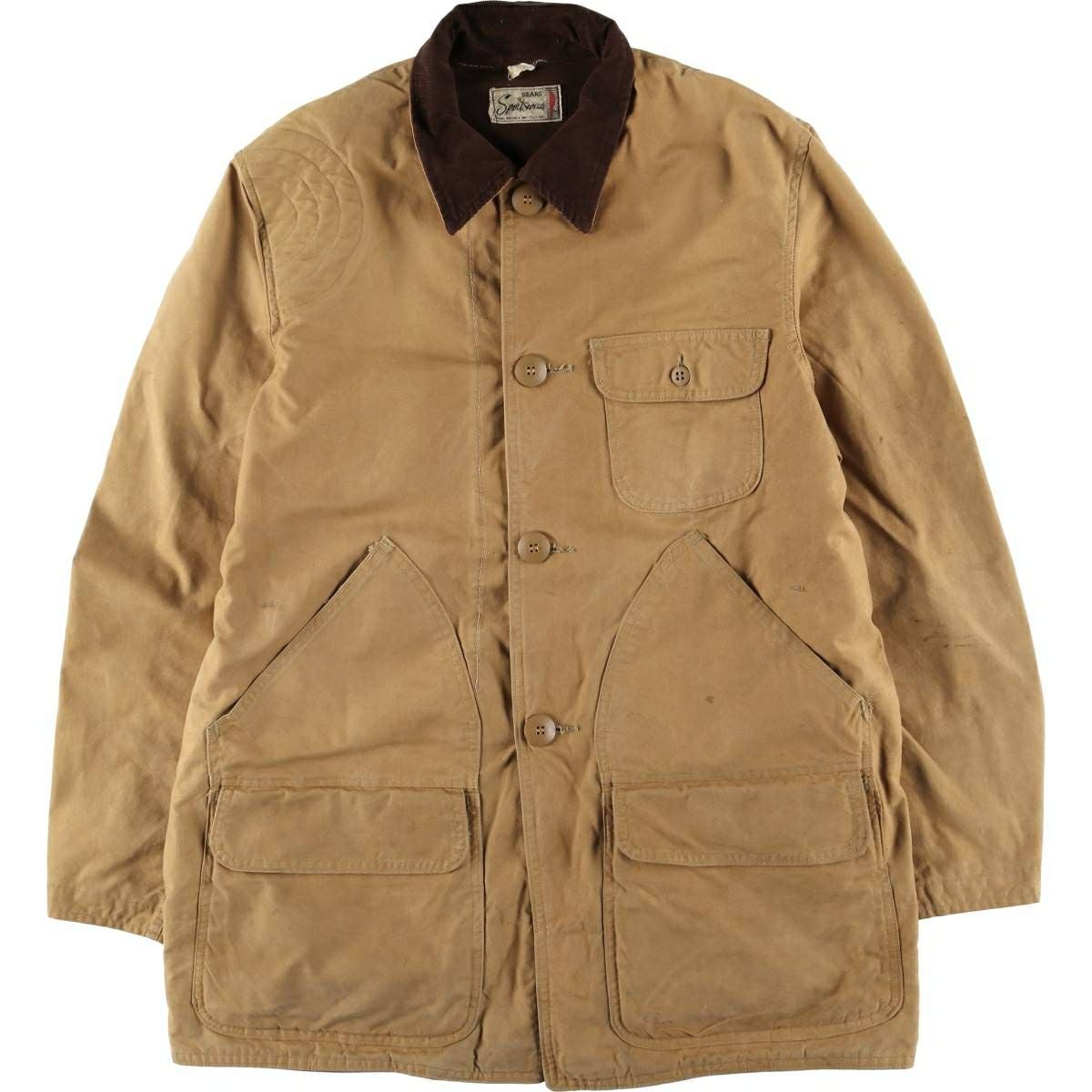 古着 ～70年代 シアーズ Sears WORK WEAR デニムカバーオール メンズM