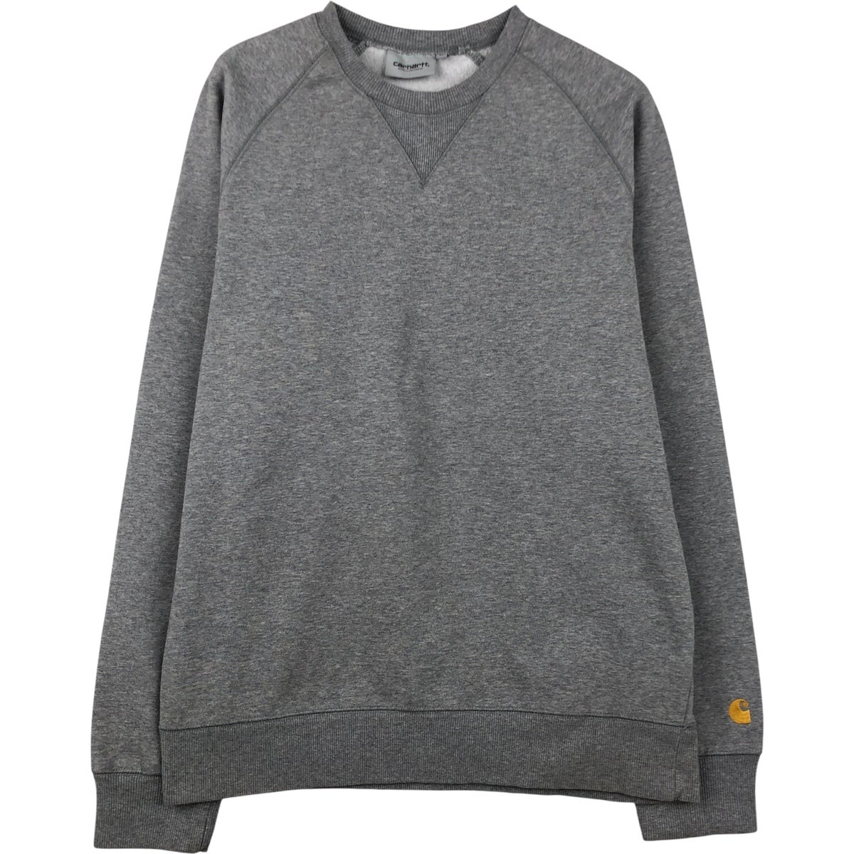 古着 カーハート Carhartt ORIGINAL FIT ワンポイントロゴスウェット