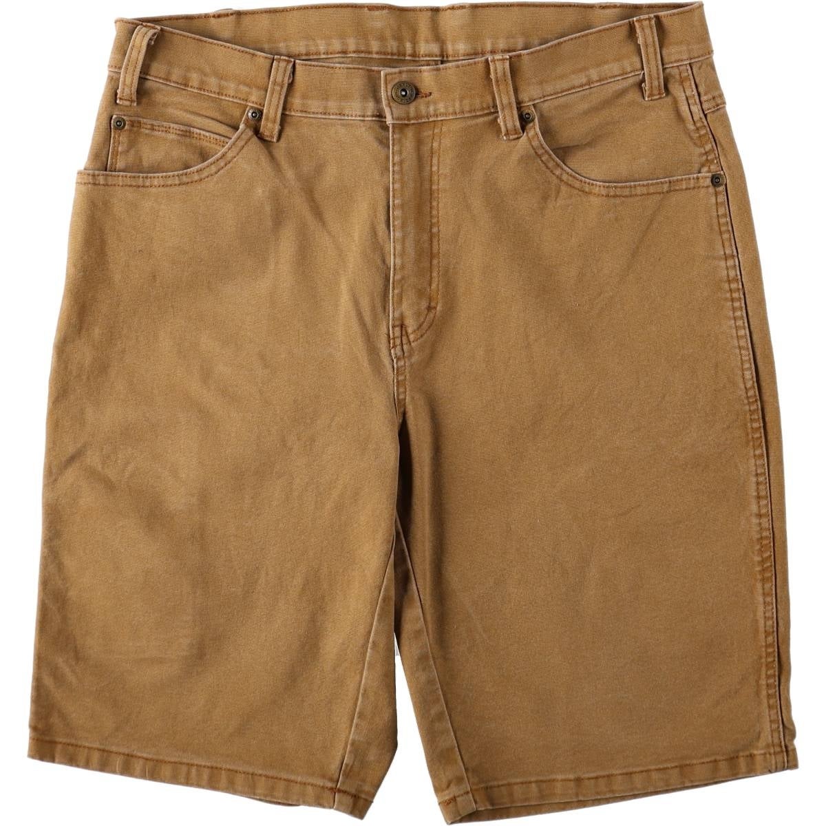 古着 ディッキーズ Dickies FLEX REGULAR ダック地ペインターショーツ