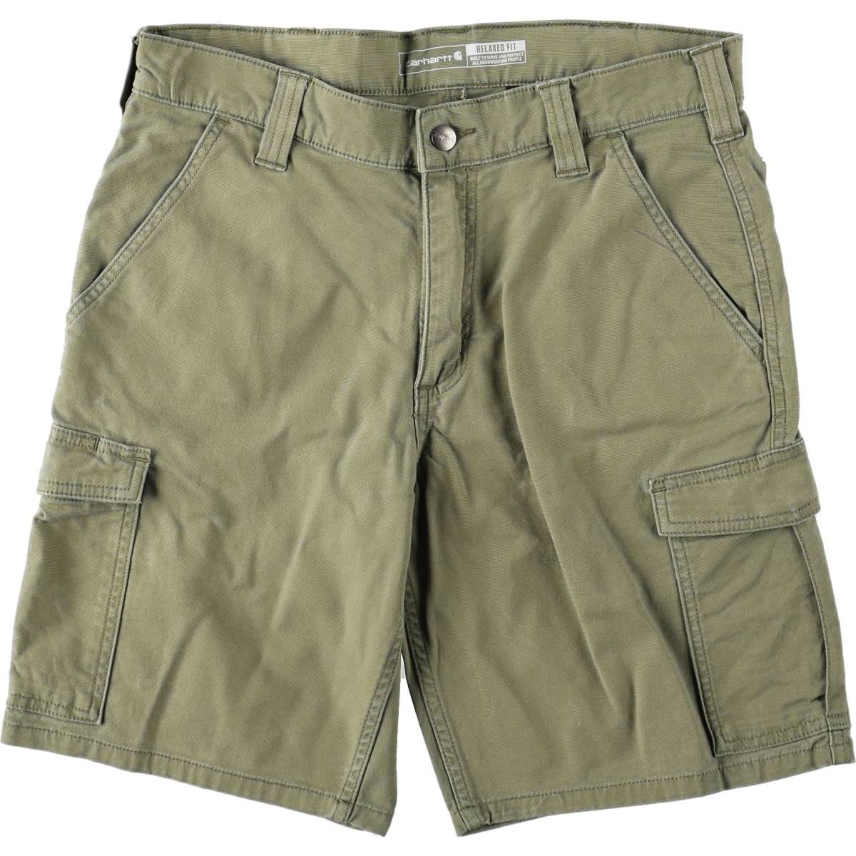 古着 カーハート Carhartt RELAXED FIT ダック カーゴショーツ