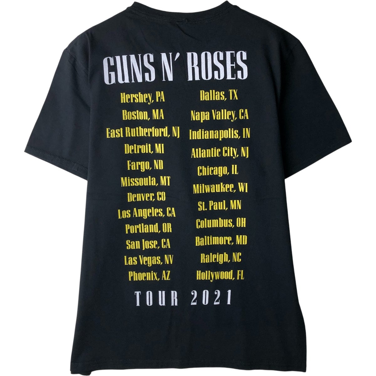 古着 GUNS N ROSES ガンズアンドローゼズ バンドTシャツ バンT メンズL