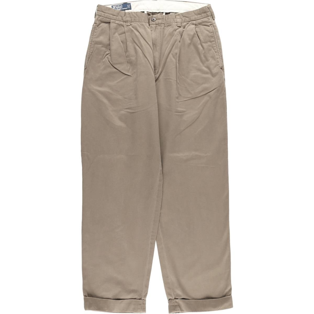 古着 ラルフローレン Ralph Lauren POLO by Ralph Lauren HAMMOND PANT ツータック チノパンツ メンズw34相当/eaa634968 【中古】 【260424】/eaa634968 古着 ラルフローレン Ralph Lauren POLO by Ralph Lauren HAMMOND PANT