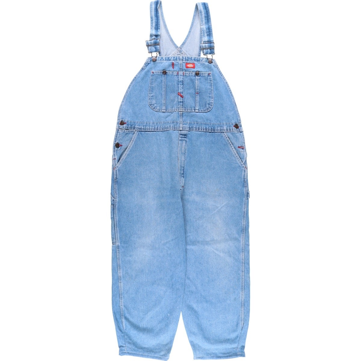 古着 ビッグサイズ ディッキーズ Dickies デニムオーバーオール メンズ
