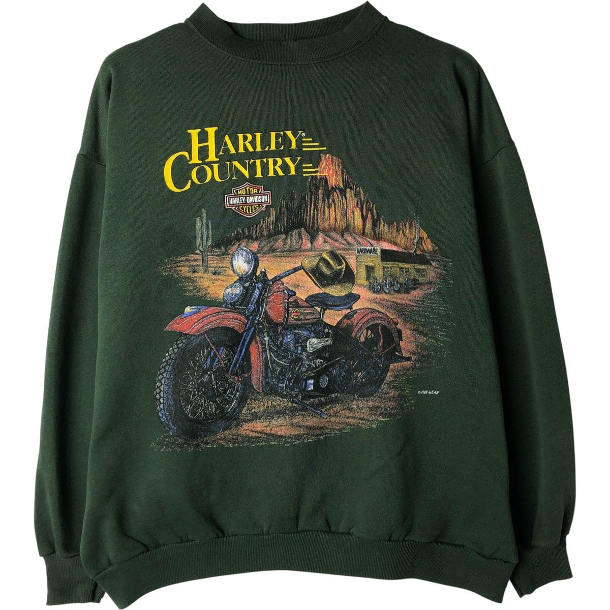 古着 ハーレーダビッドソン Harley-Davidson アドバタイジング