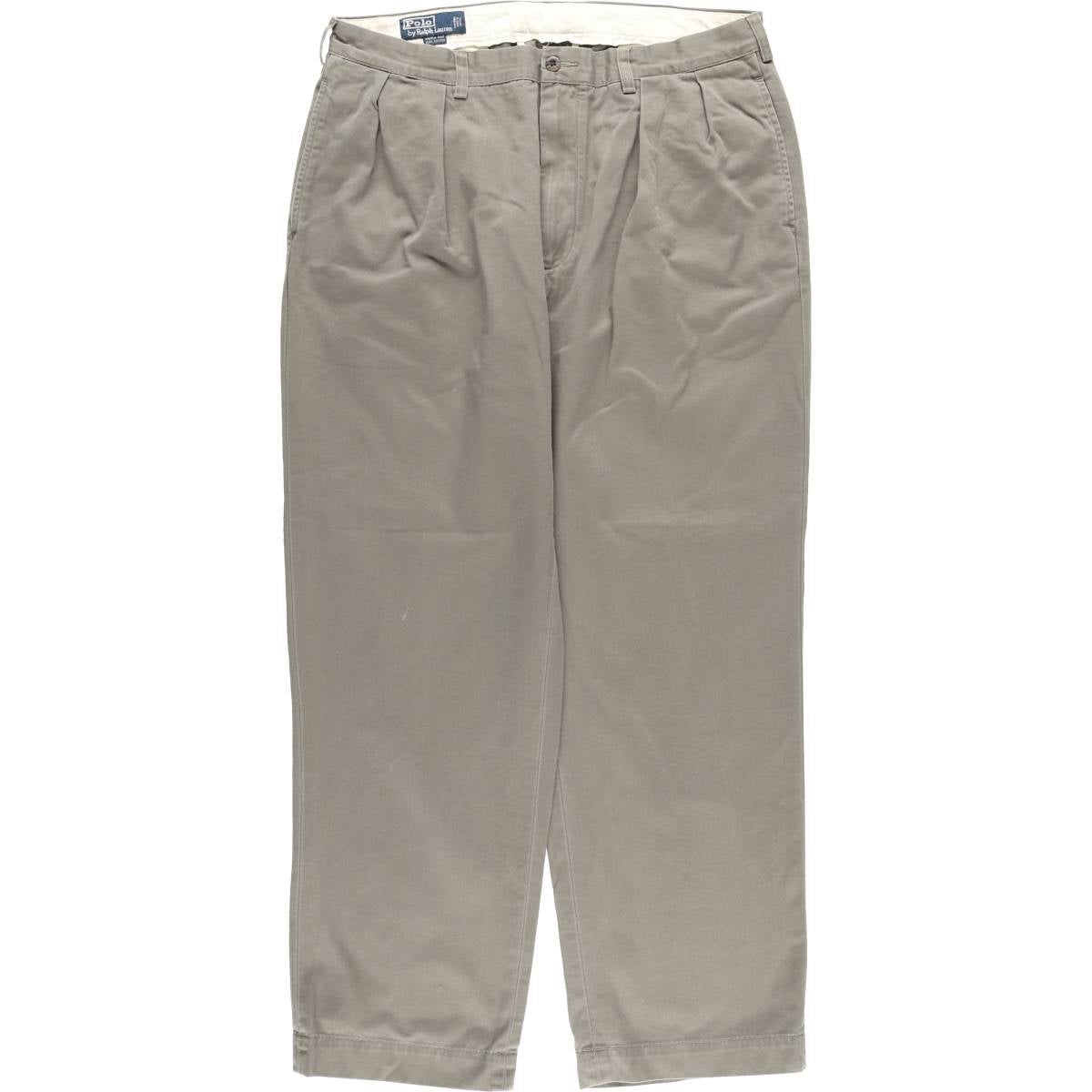 古着 ラルフローレン Ralph Lauren POLO by Ralph Lauren ANDREW PANT ツータック チノパンツ メンズw35相当/eaa613997 古着 ラルフローレン Ralph Lauren POLO by Ralph Lauren ANDREW PANT