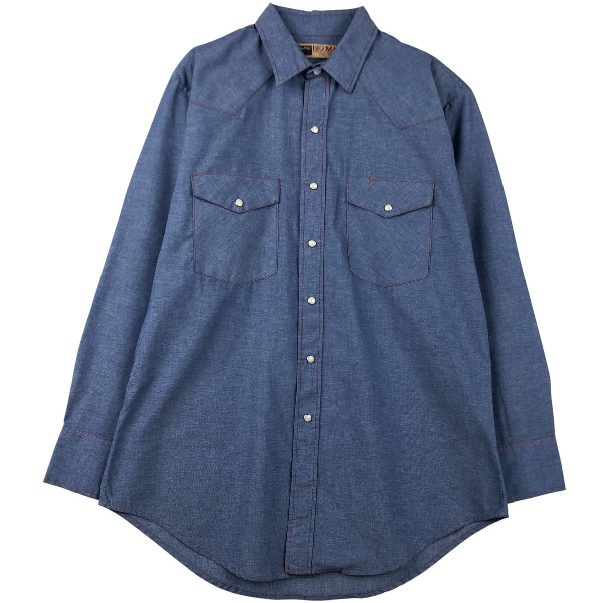 古着 80年代 ペニーズ Penneys BIGMAC ビッグマック 長袖 ワークシャツ