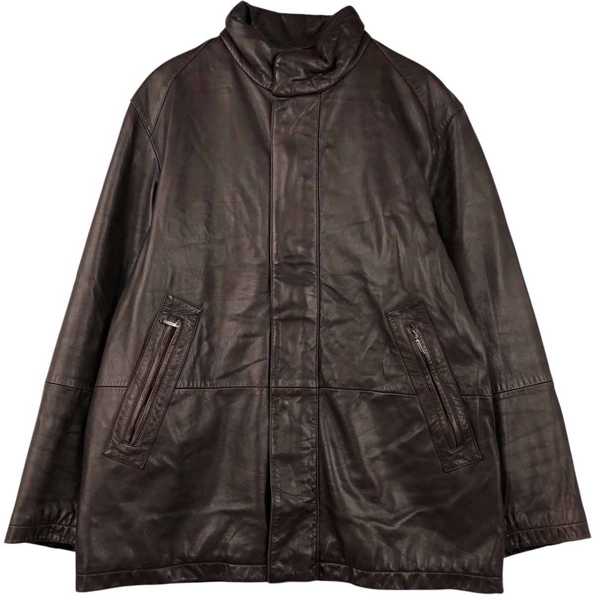 古着 バーバリー Burberrys BURBERRY LONDON レザージャケット メンズL