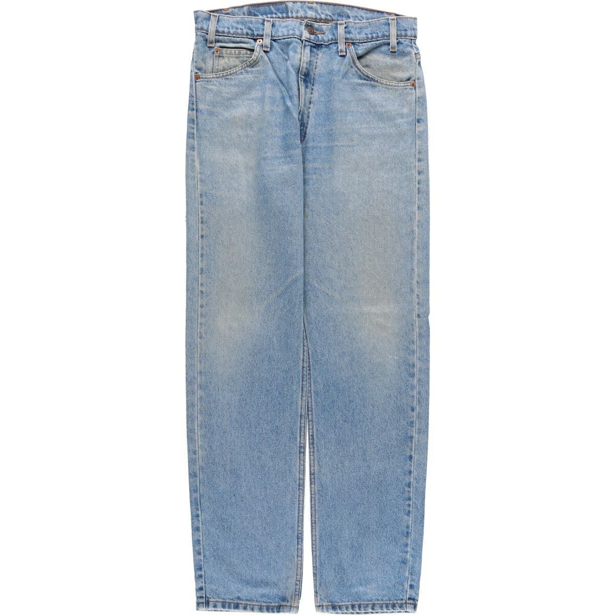 古着 90年代 リーバイス Levis 505 REGULAR FIT STRAIGHT LEG オレンジ