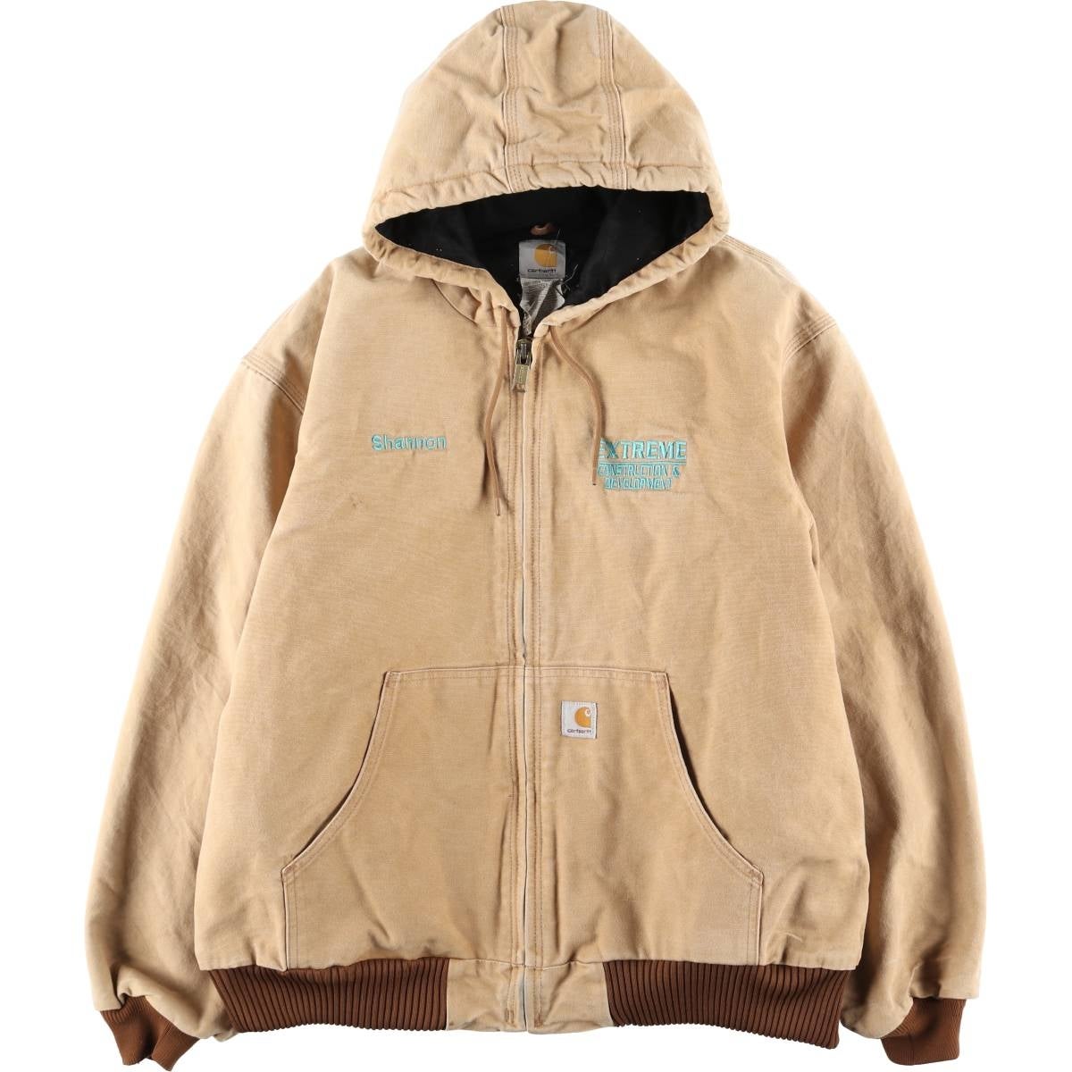 古着 00年代 カーハート Carhartt アクティブジャケット 中綿入り