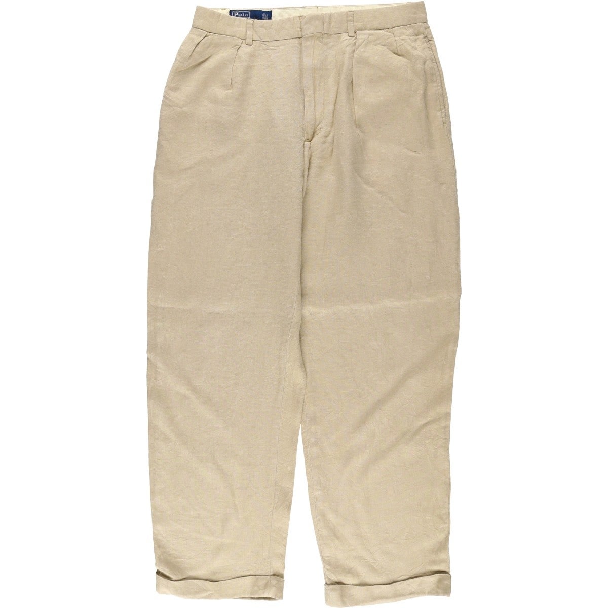 古着 ラルフローレン Ralph Lauren POLO by Ralph Lauren ツータック