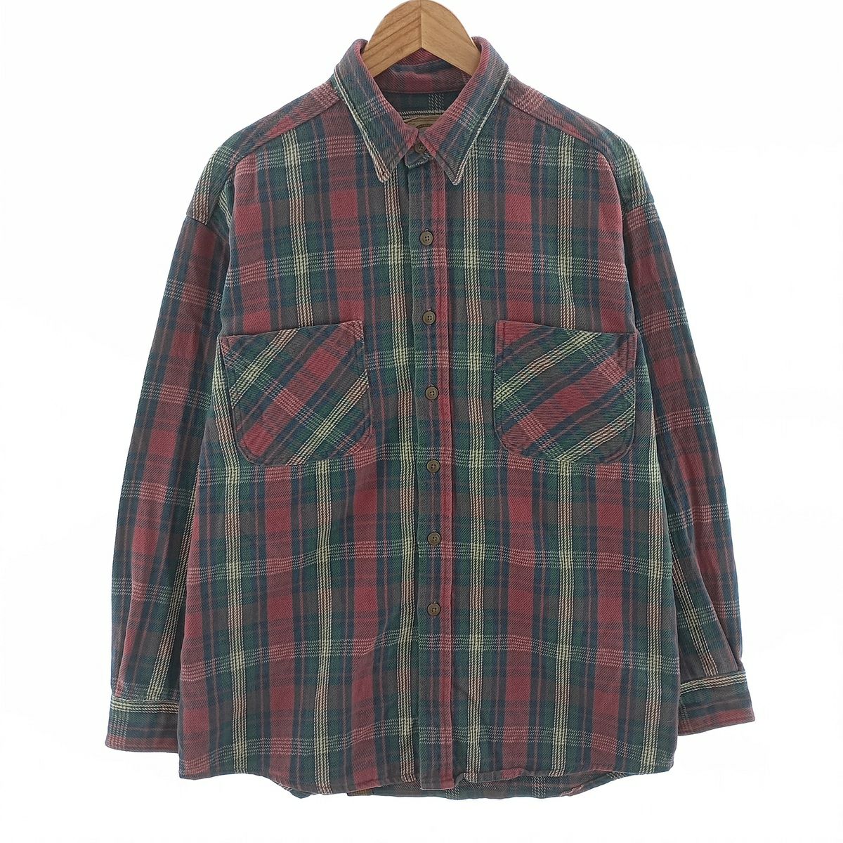 古着 00年代 セントジョンズベイ ST JOHNS BAY オンブレチェック 長袖