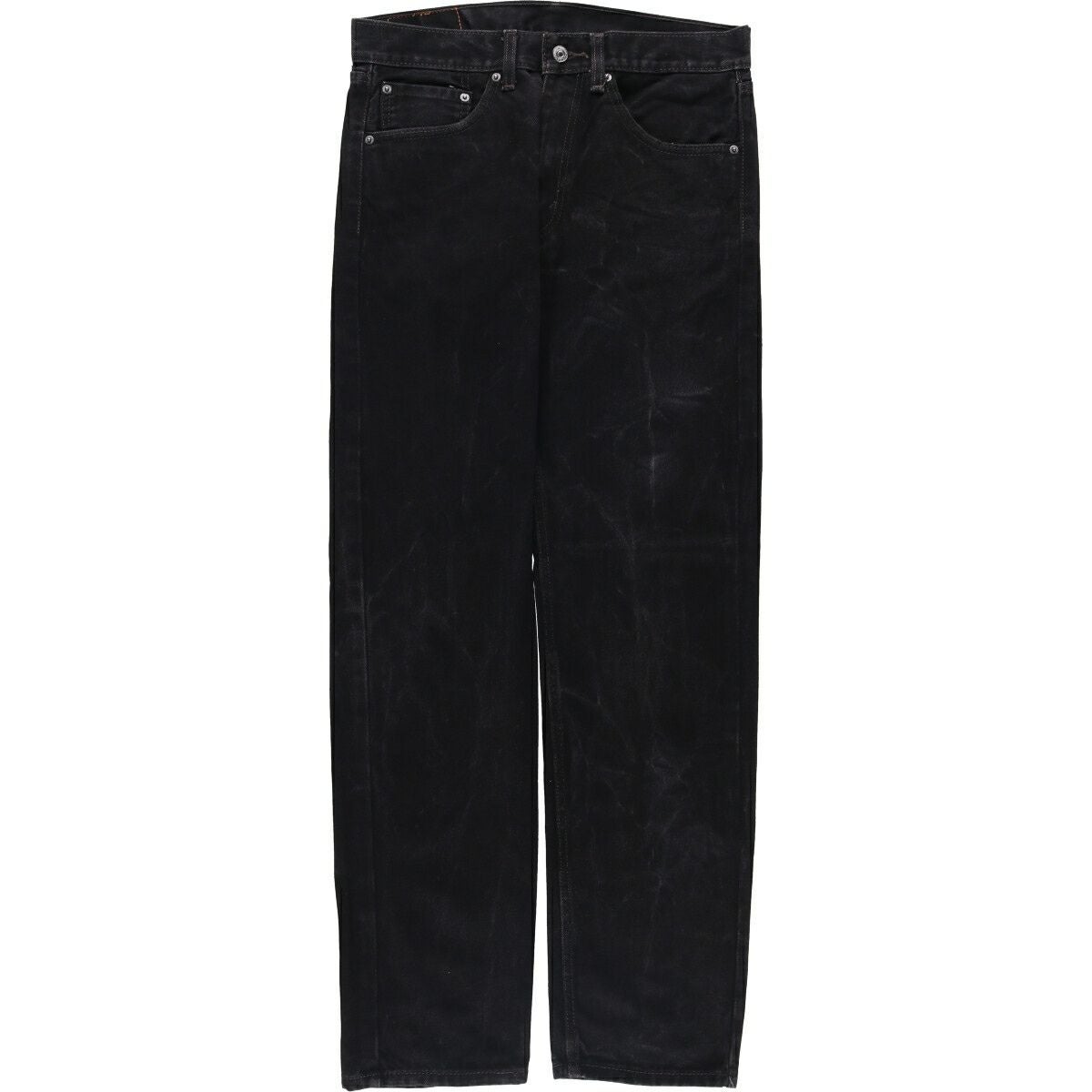 古着 リーバイス Levis 505 ブラックデニム テーパードデニムパンツ