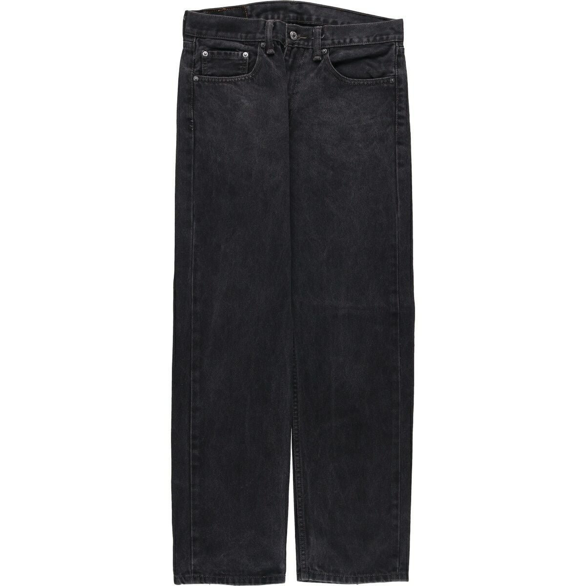 古着 リーバイス Levi's 505 ブラックデニム テーパードデニムパンツ メンズw33相当 /eaa580241 古着 リーバイス Levis 505 ブラックデニム テーパードデニムパンツ
