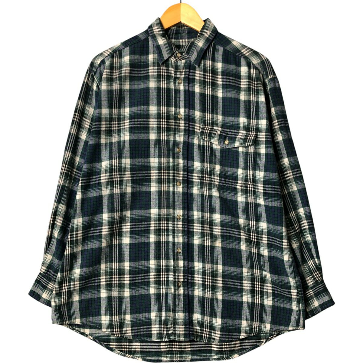 古着 70年代 ウールリッチ WOOLRICH バッファローチェック ウール