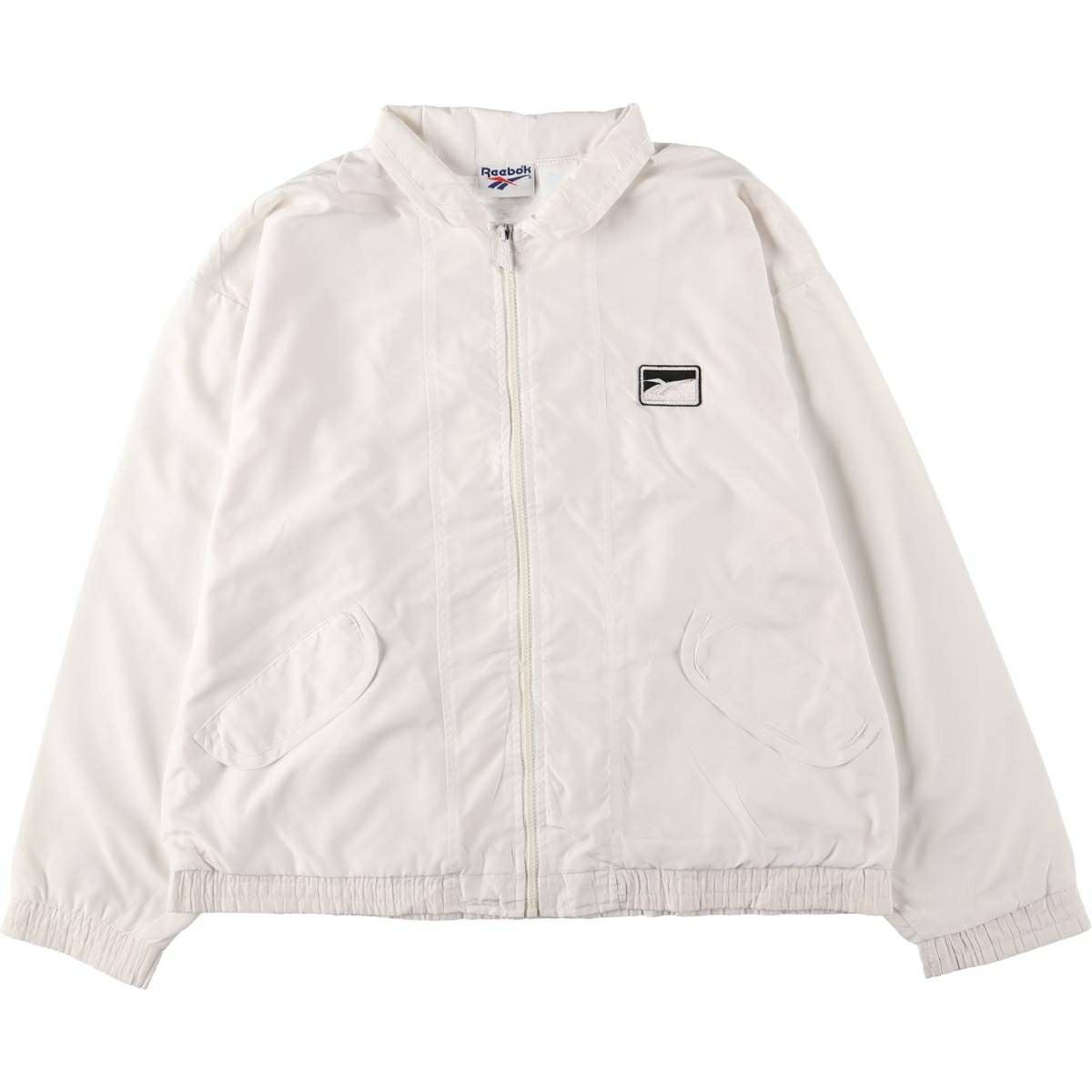 古着 90年代 リーボック Reebok ナイロンジャケット メンズM相当