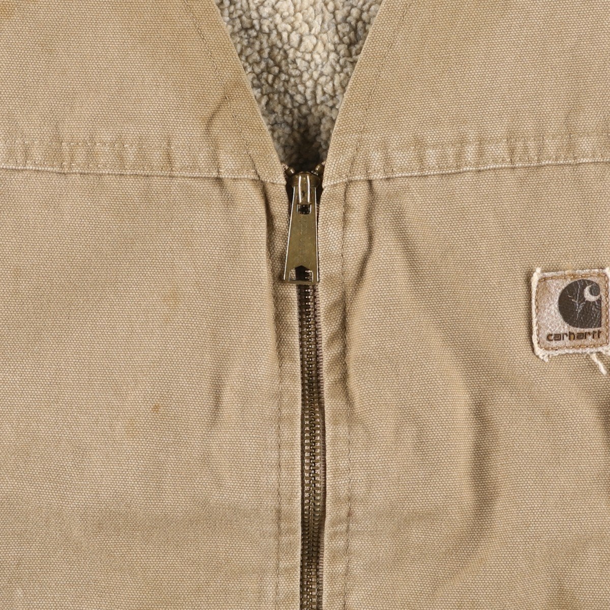 古着 00年代 カーハート Carhartt ダックベスト USA製 メンズXL相当