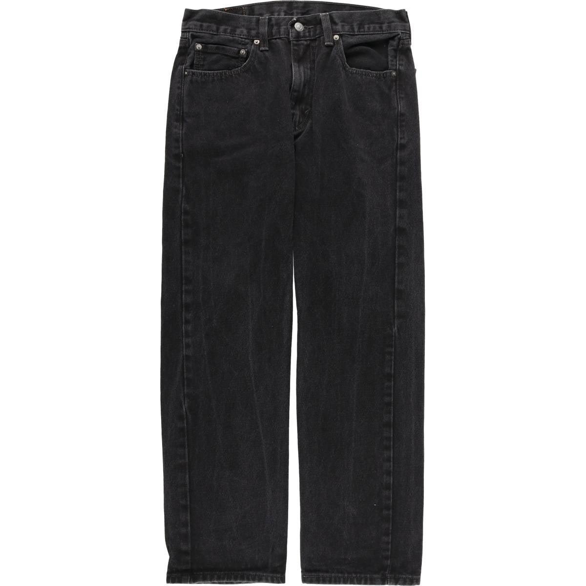 古着 リーバイス Levi's 505 ブラックデニム テーパードデニムパンツ メンズw34相当/eaa615331 古着 リーバイス Levis 505 ブラックデニム テーパードデニムパンツ