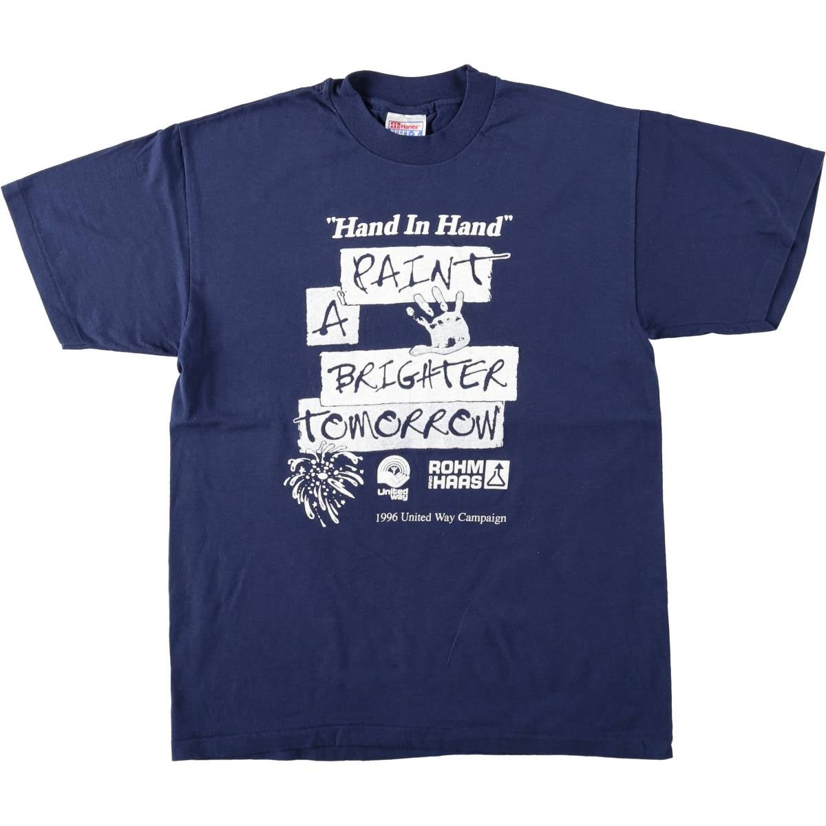 古着 90年代 ヘインズ Hanes BEEFY-T アドバタイジングTシャツ メンズ