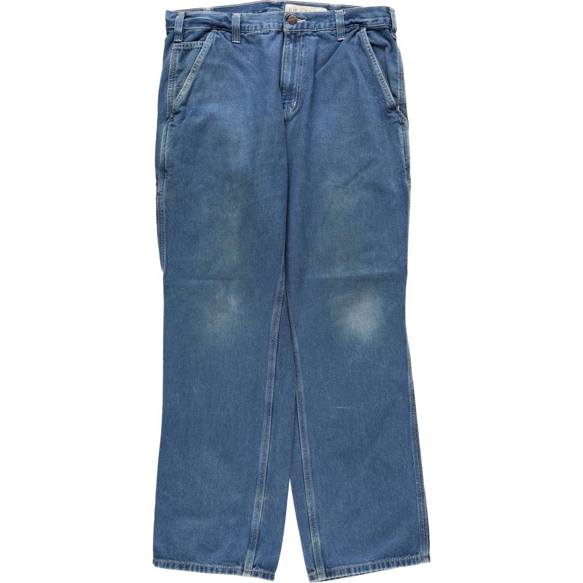 古着 カーハート Carhartt Dungaree Fit ダブルニー デニムペインター