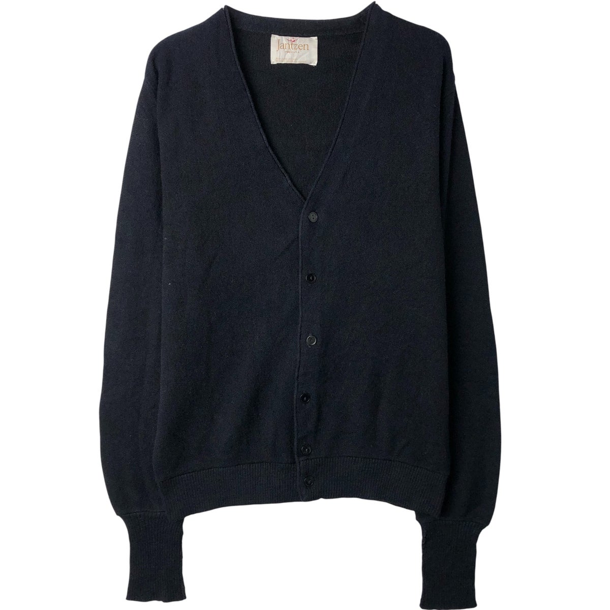 古着 90年代 ジャンセン Jantzen ニットカーディガン USA製 メンズL