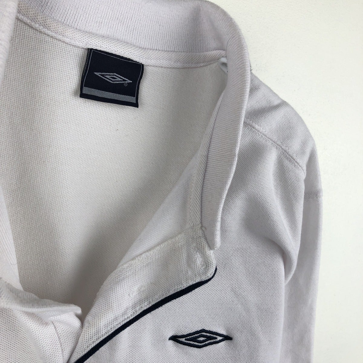 古着 90～00年代 アンブロ UMBRO 半袖 ポロシャツ メンズL相当