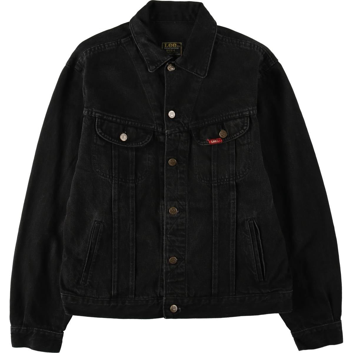 古着 90～00年代 リー Lee RIDERS ライダース ブラック デニム
