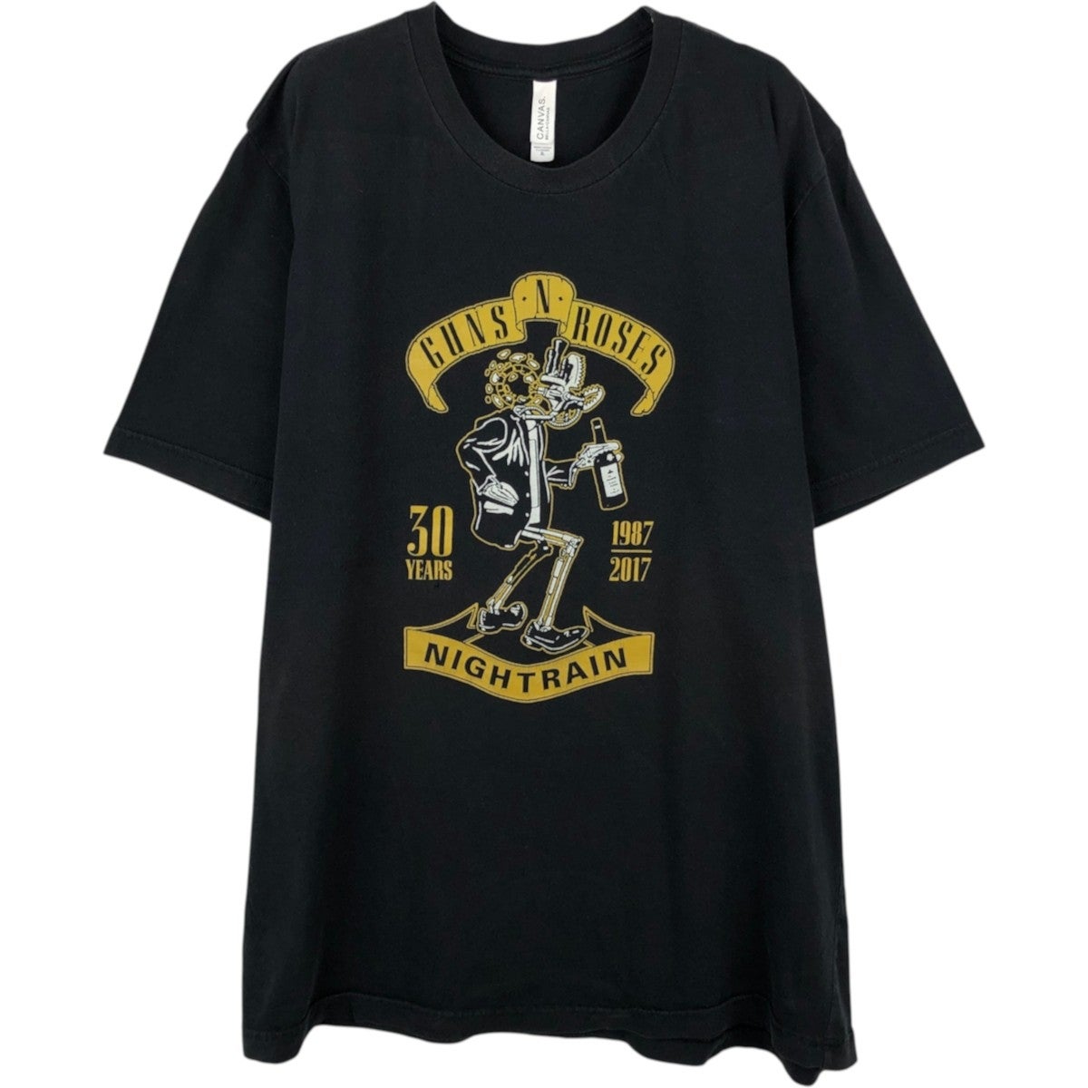 古着 canvas GUNS N ROSES ガンズアンドローゼズ バンドTシャツ バンT