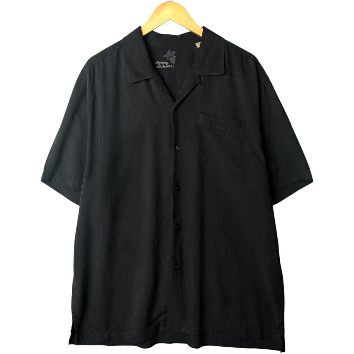 古着 トミーバハマ TOMMY BAHAMA 半袖 オープンカラー シルクシャツ