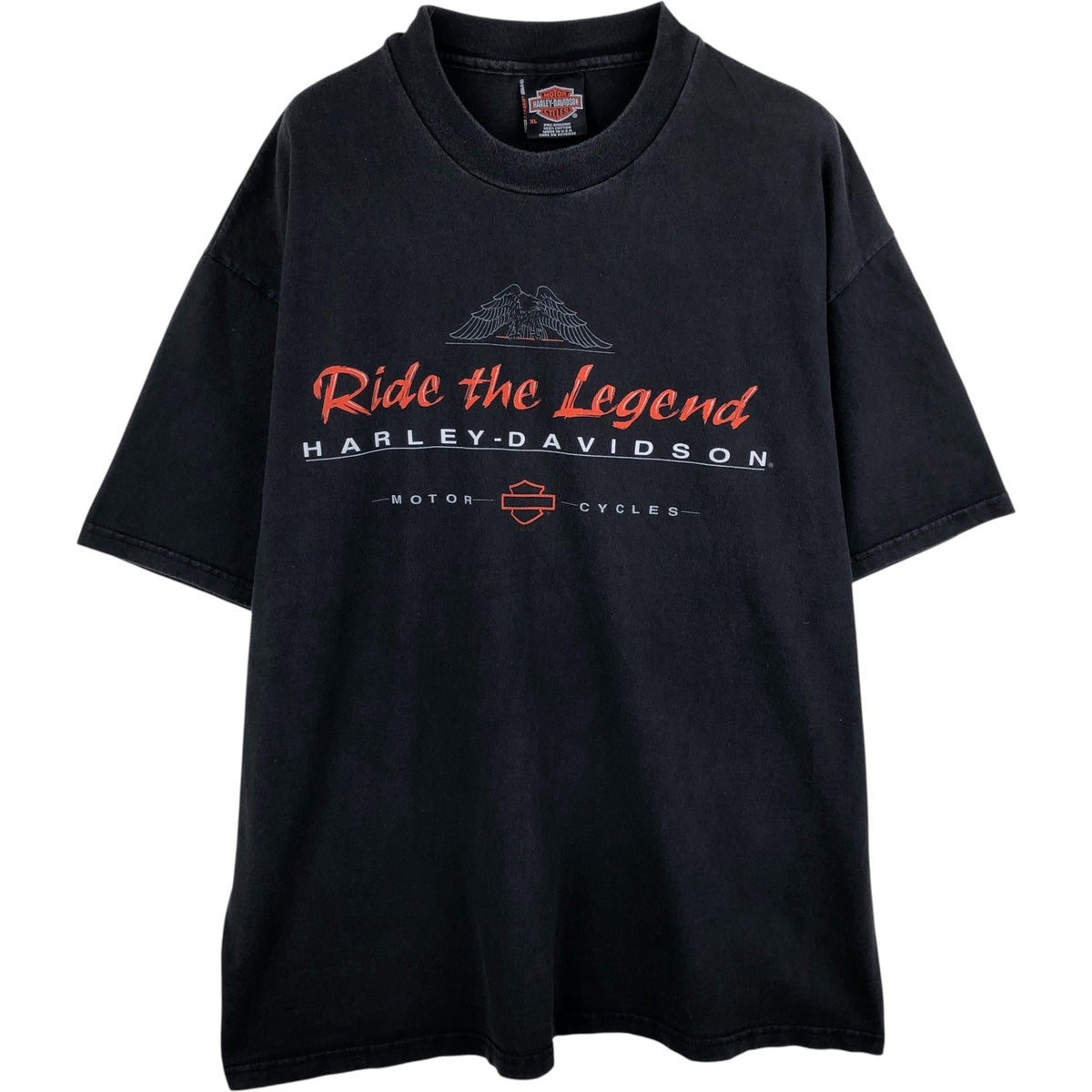 古着 ハーレーダビッドソン Harley-Davidson 鷲柄 イーグル柄 半袖