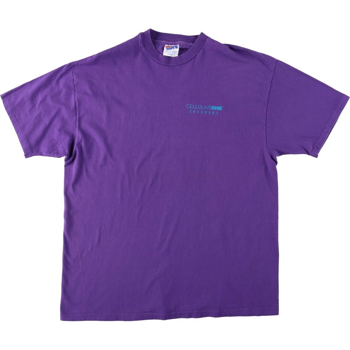 古着 90年代 ヘインズ Hanes BEEFY-T 虫柄 プリントTシャツ メンズM
