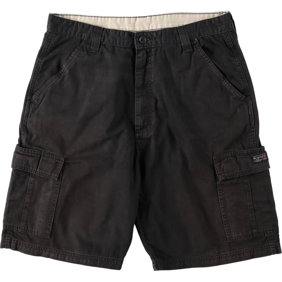 古着 ラングラー Wrangler デニムカーゴショーツ ハーフパンツ メンズ