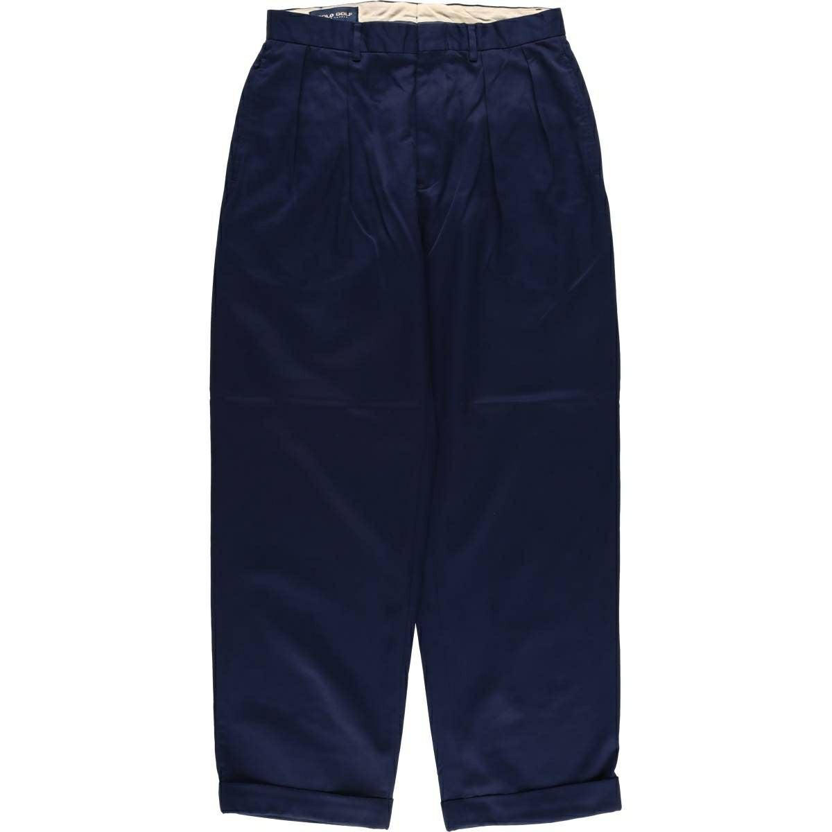 古着 ラルフローレン Ralph Lauren POLO GOLF ポロゴルフ ツータック