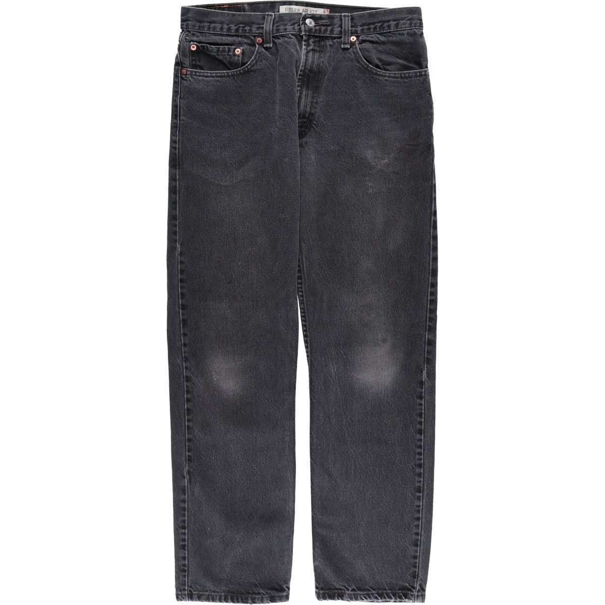 古着 リーバイス Levis 505 REGULAR FIT ブラックデニム テーパード