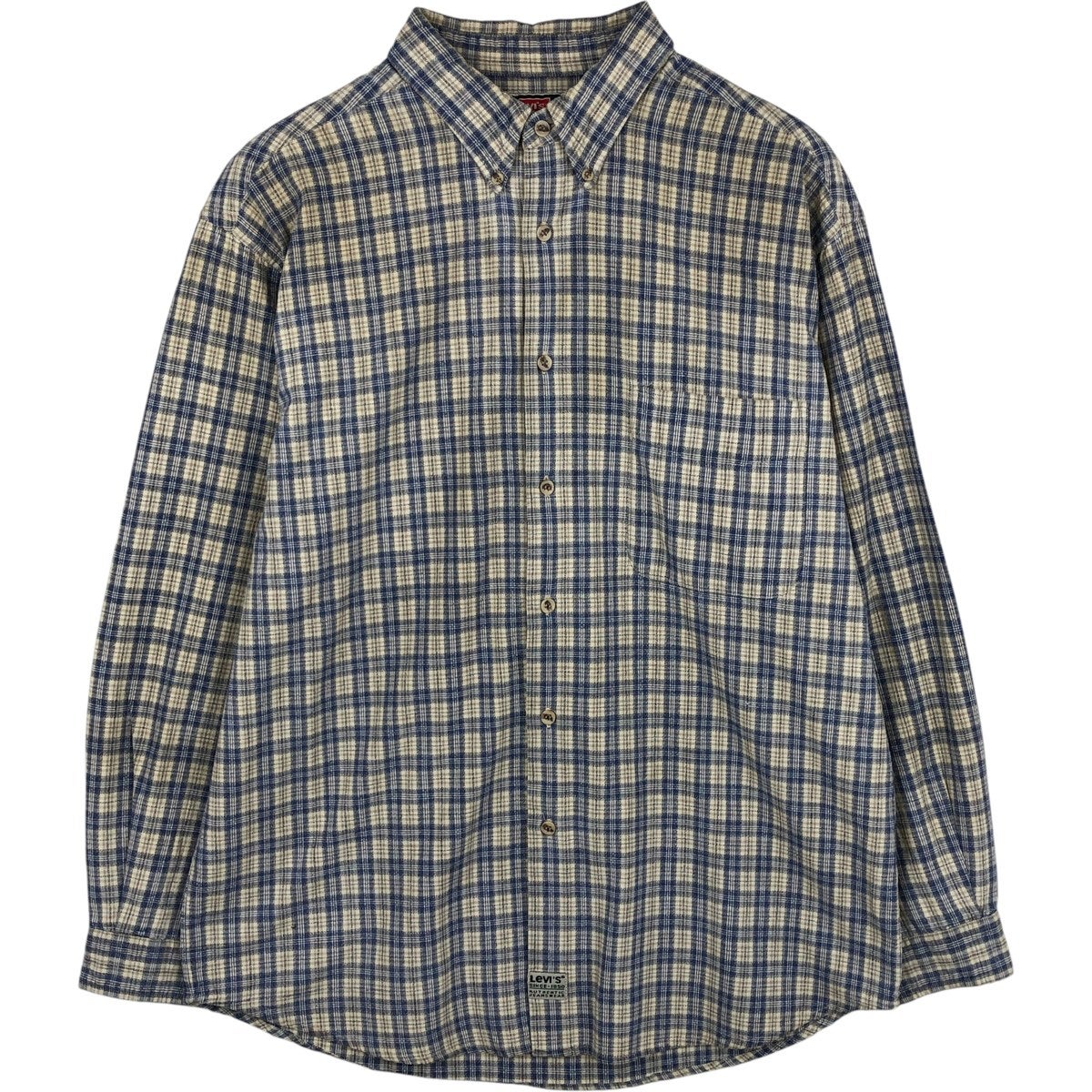 古着 80年代 リーバイス Levis REGULAR FIT 長袖 コットンチェック