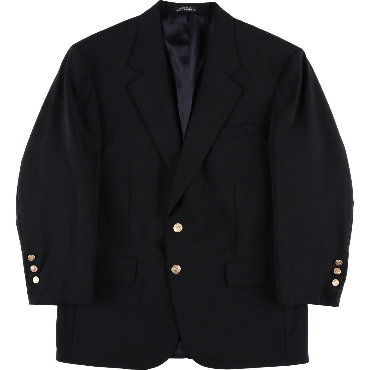 古着 NINO CERRUTI ストライプ柄 ブレザー テーラードジャケット USA製