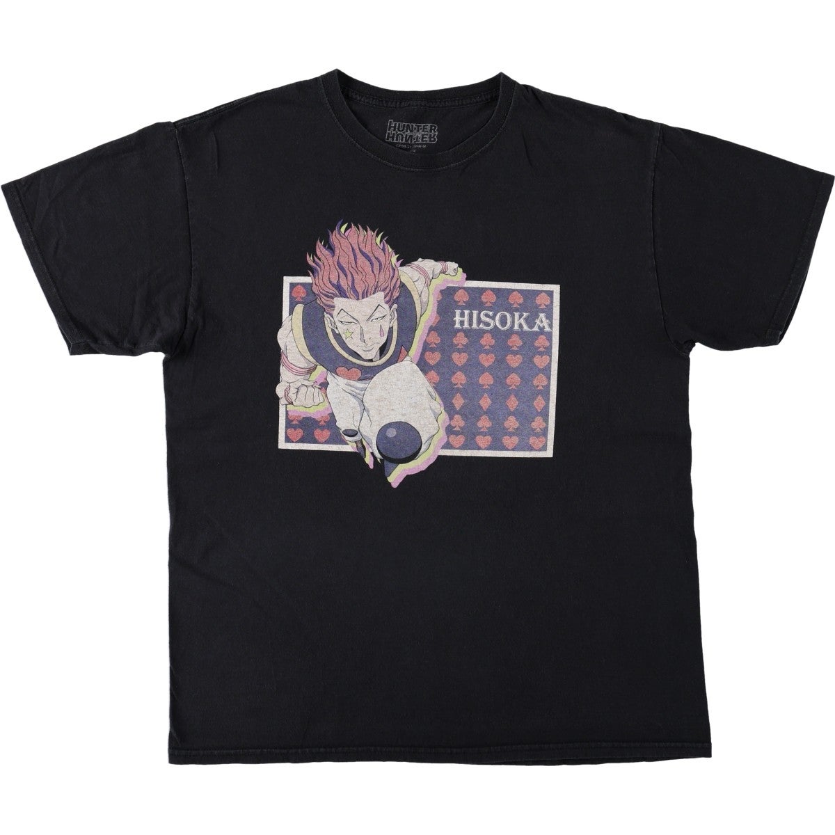 HUNTER×HUNTER ハンターハンター　アニメ　漫画　プリント　Tシャツ 古着 HUNTER×HUNTER ハンターハンター アニメ キャラクタープリントT