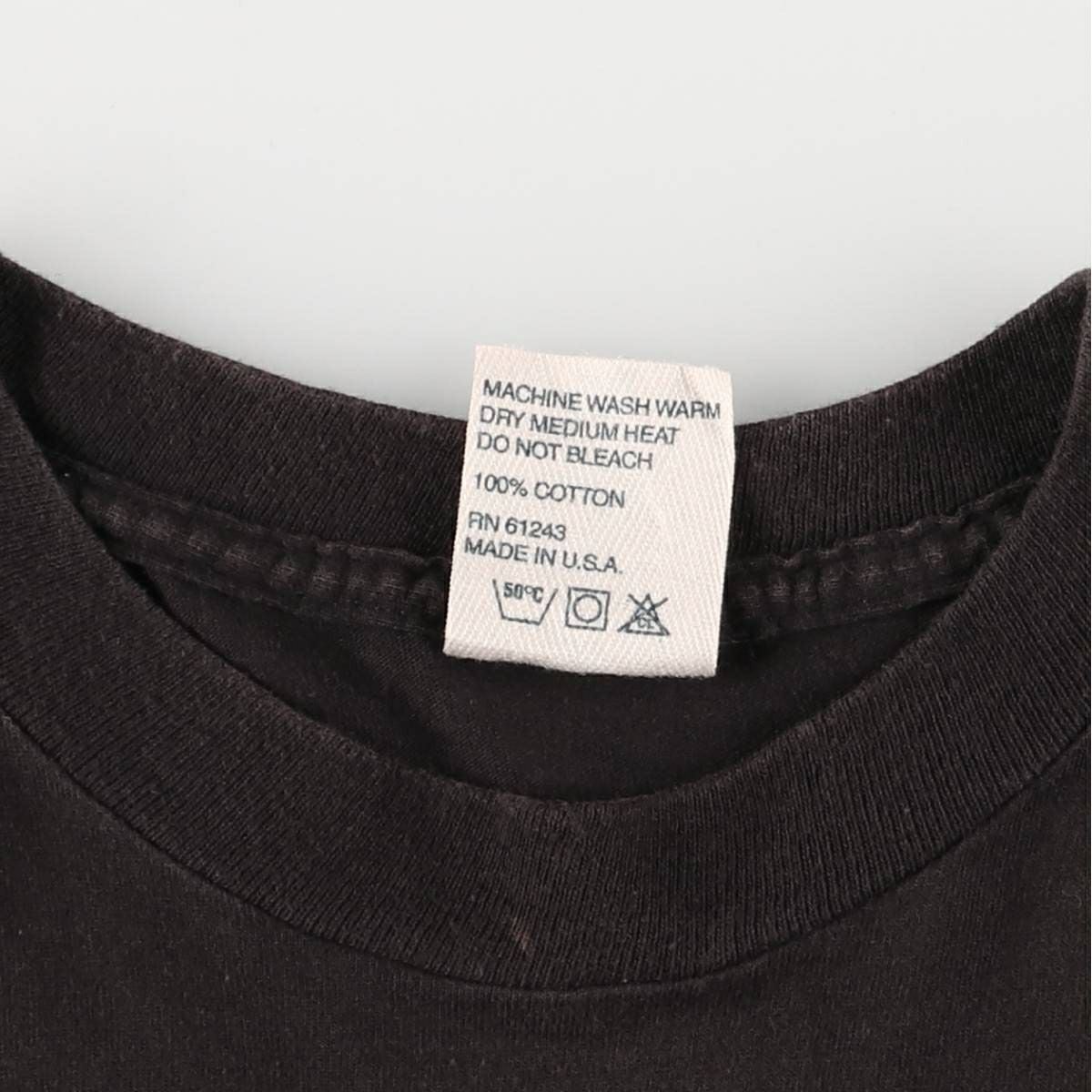 古着 90年代 ABSOLUTE QUALITY モーションロゴ プリントTシャツ USA製