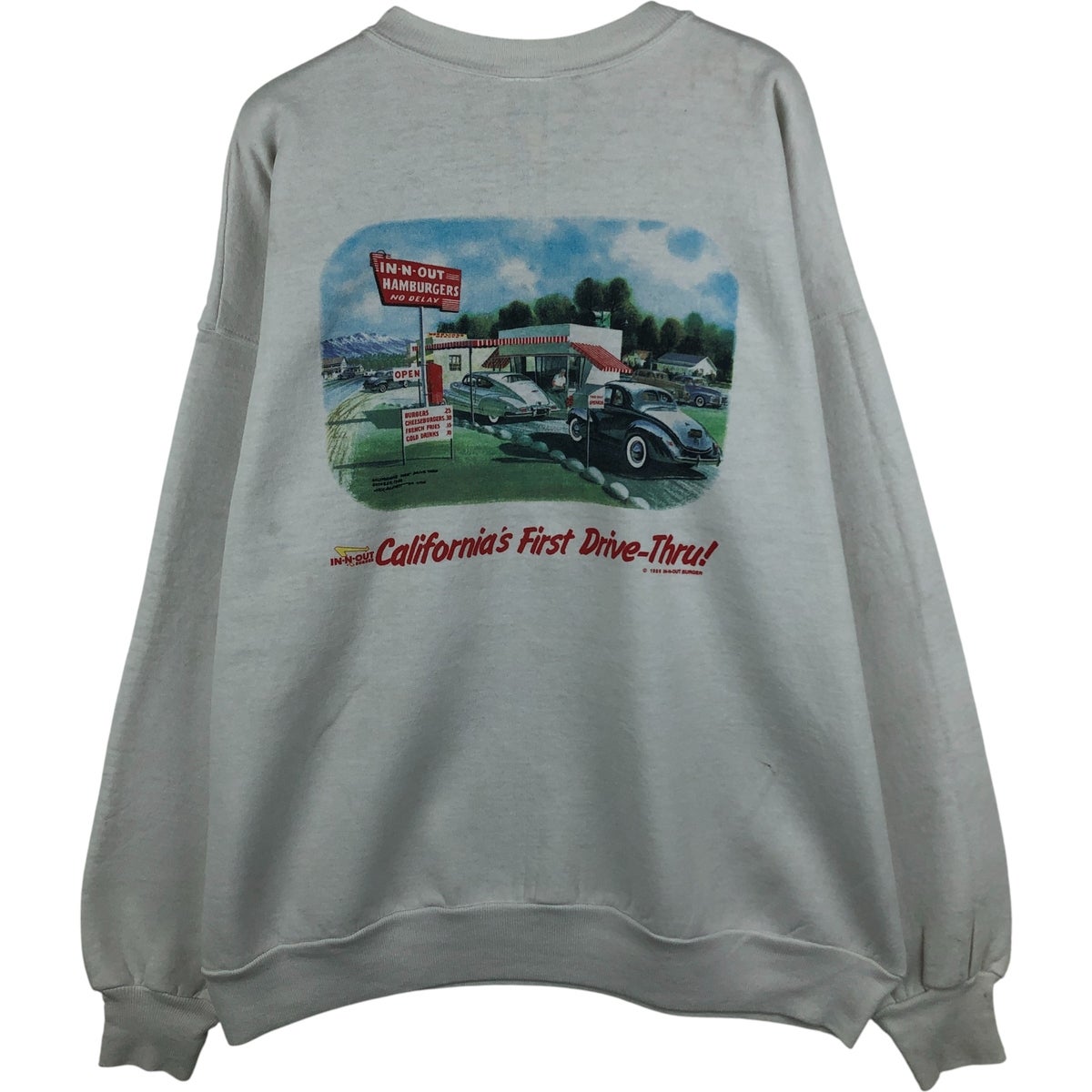 古着 90年代 ヘインズ Hanes アドバタイジング スウェットシャツ