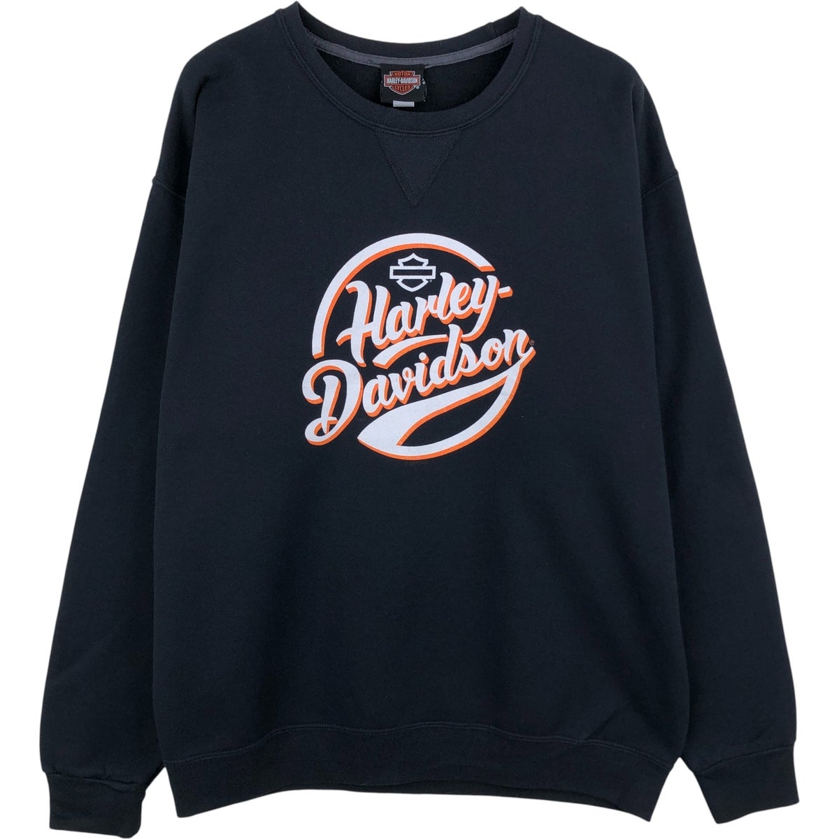 古着 ハーレーダビッドソン Harley-Davidson 鷲柄 イーグル柄 星条旗柄