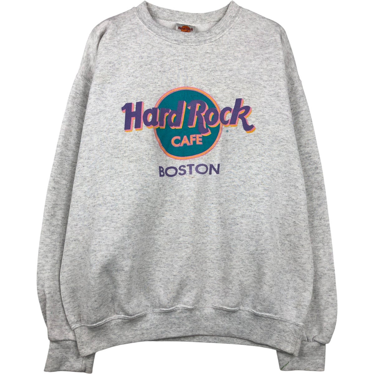 古着 HARD ROCK CAFE ハードロックカフェ アドバタイジング スウェット
