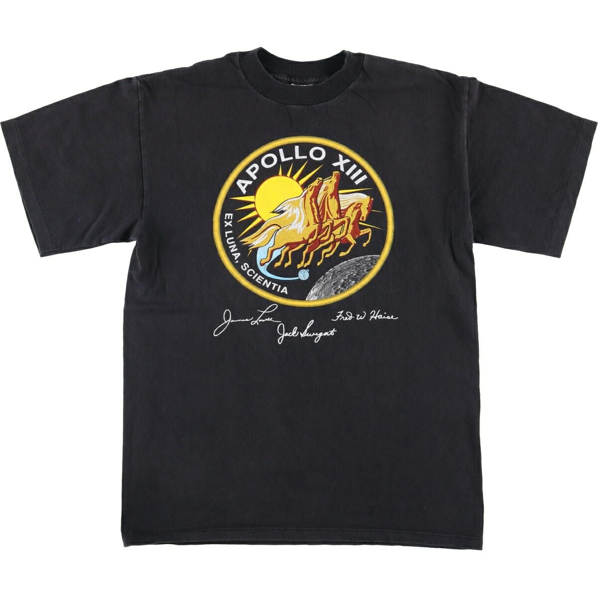 古着 90年代 DON'T PANIC アートTシャツ USA製 メンズM相当