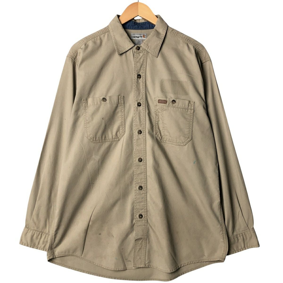 古着 カーハート Carhartt 半袖 ワークシャツ メンズXL相当 /eaa575103