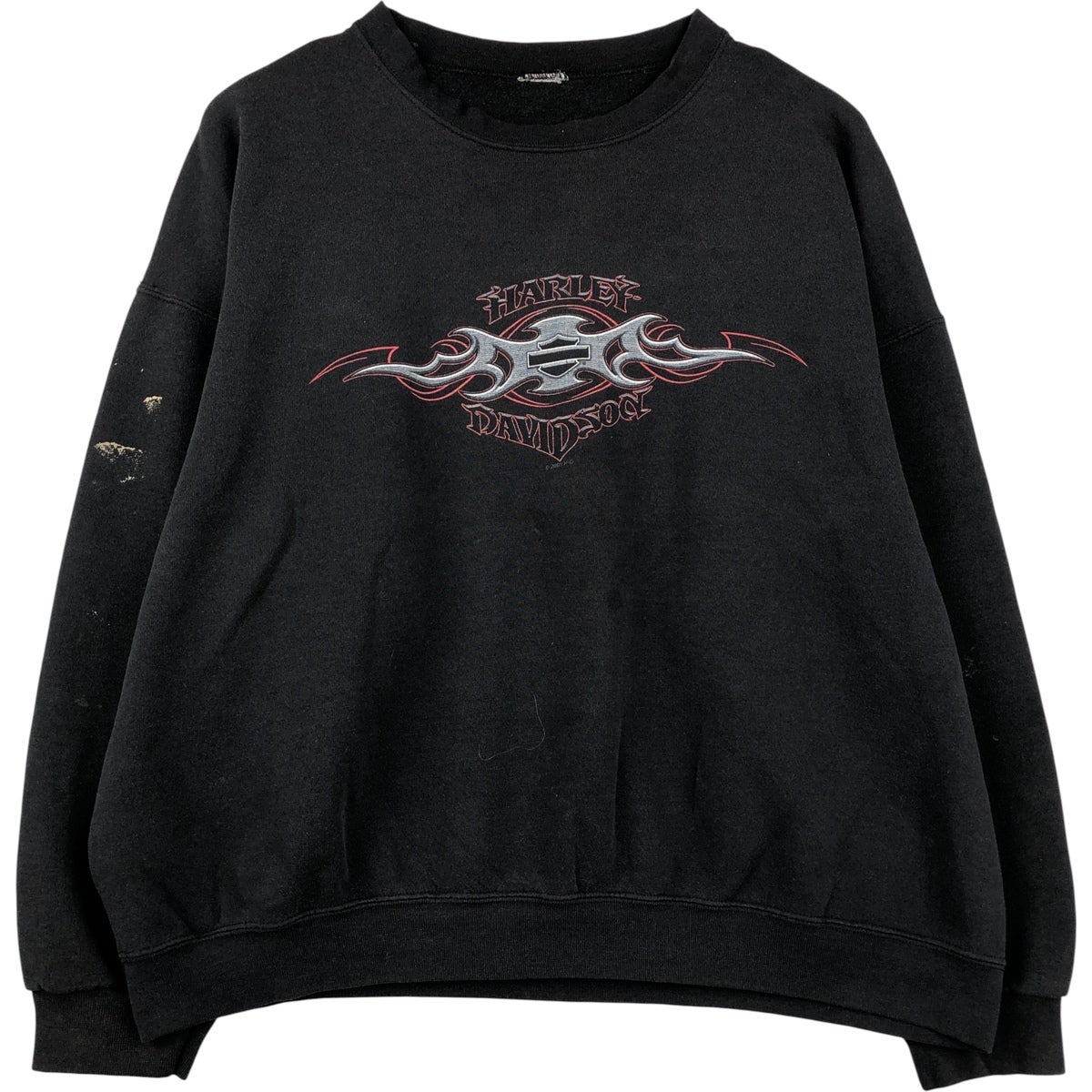 古着 ハーレーダビッドソン Harley-Davidson ドクロ柄 スカル柄